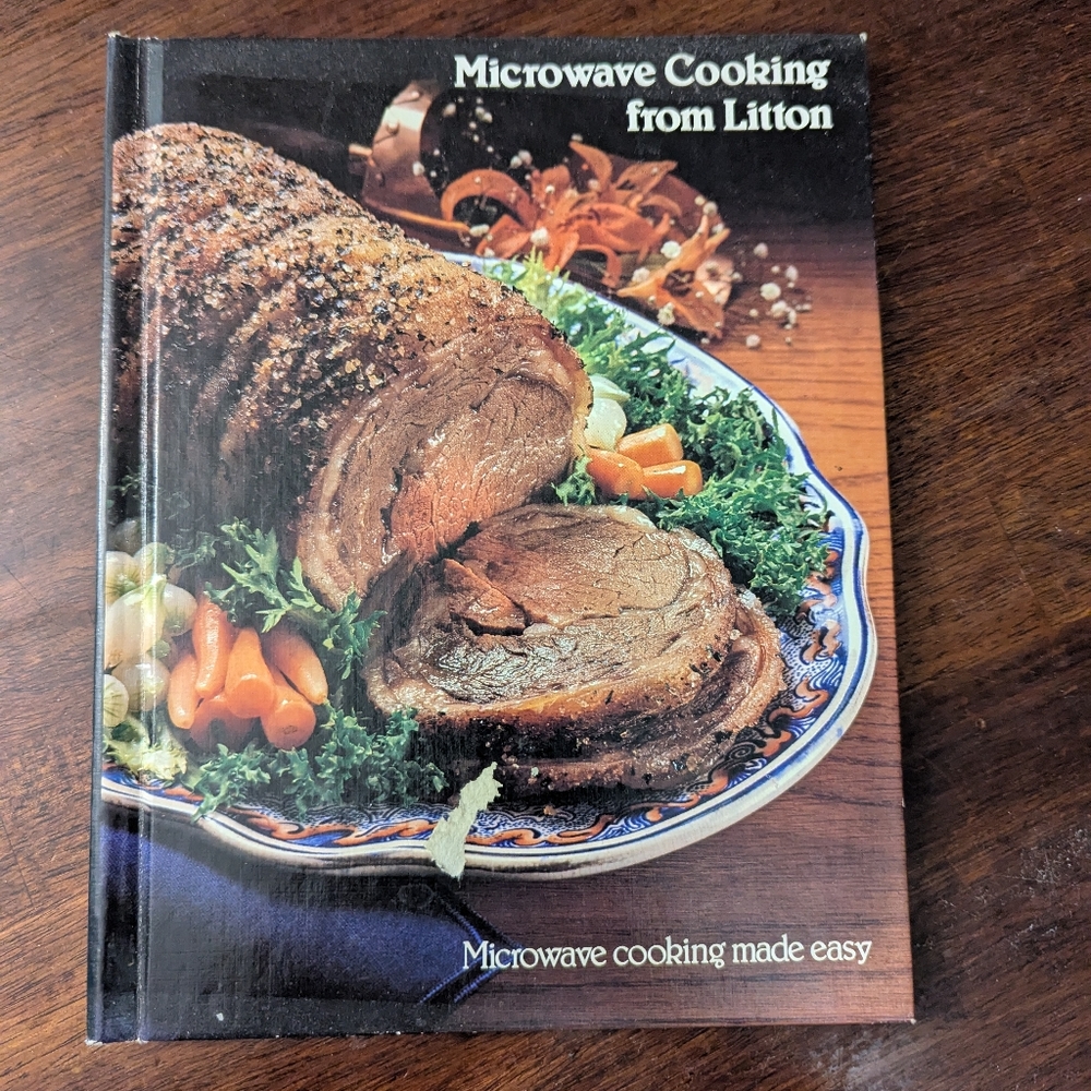 Microwave Cooking from Litton Cookbook Vintage